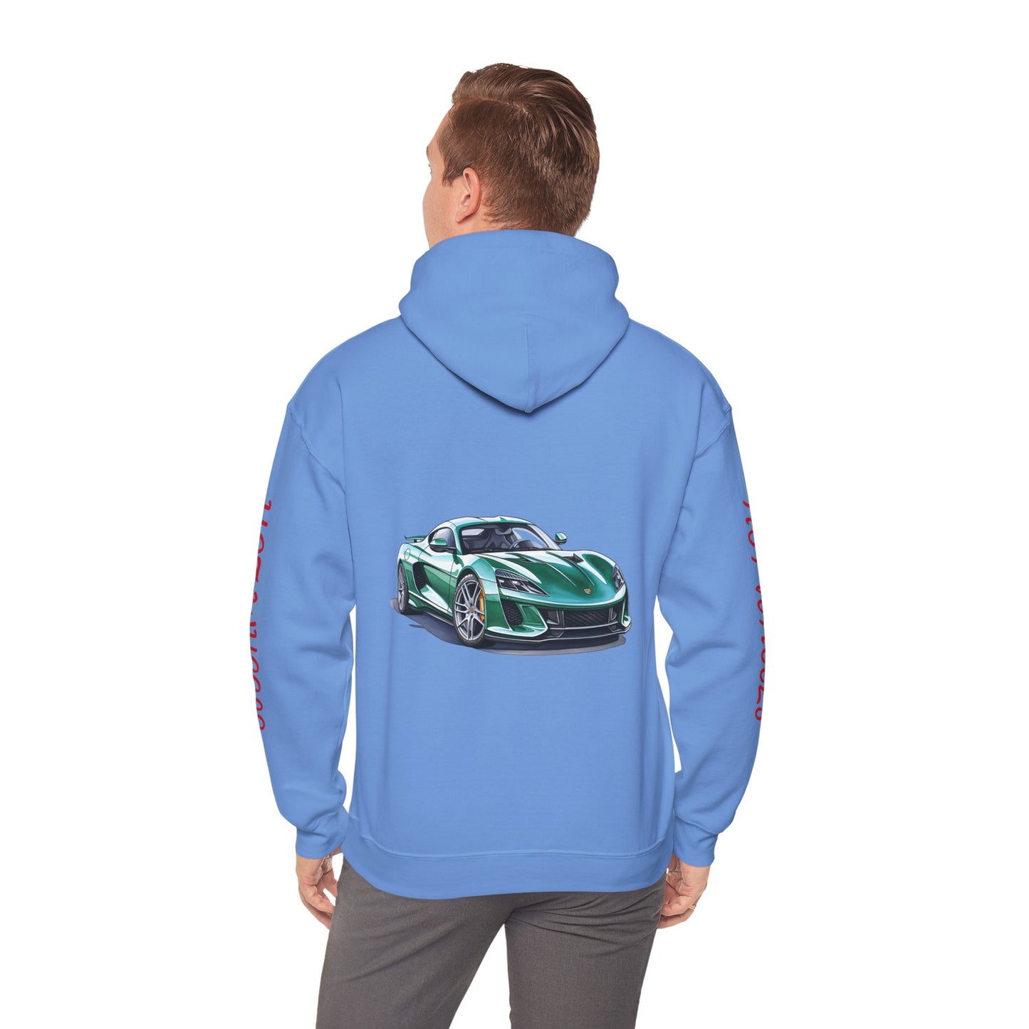 Princess Grace Hot Wheels Automotive Hoodie for Car Enthusiasts Unisex Heavy Blend Sweatshirt