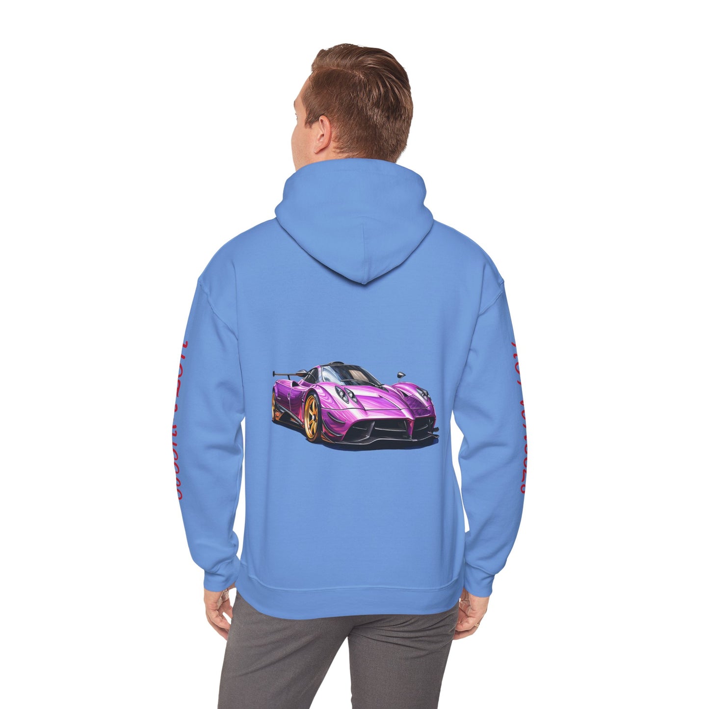 Princess Grace Hot Wheels Graphic Hoodie for Car Enthusiasts
