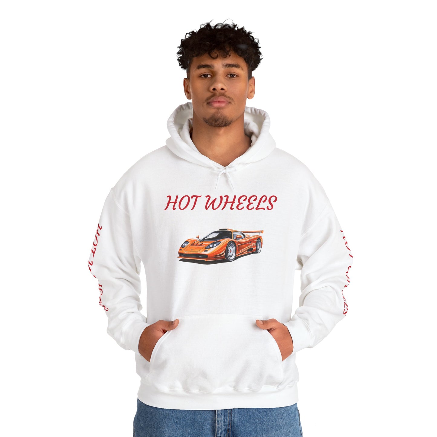 Princess Grace Hot Wheels Unisex Heavy Blend Hooded Sweatshirt Vintage Car Design