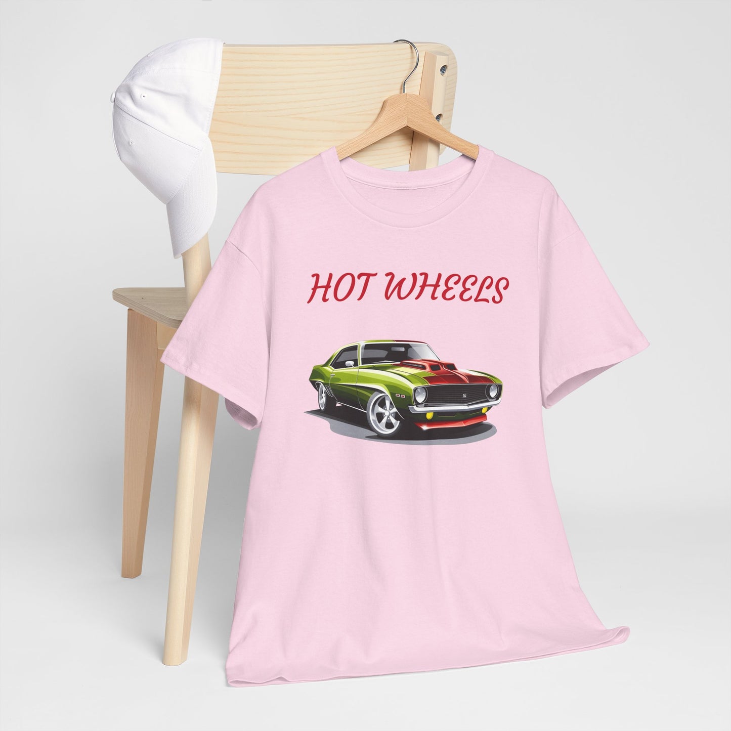 Princess Grace Hot Wheels Unisex Heavy Cotton Tee Classic Car Graphic T-Shirt