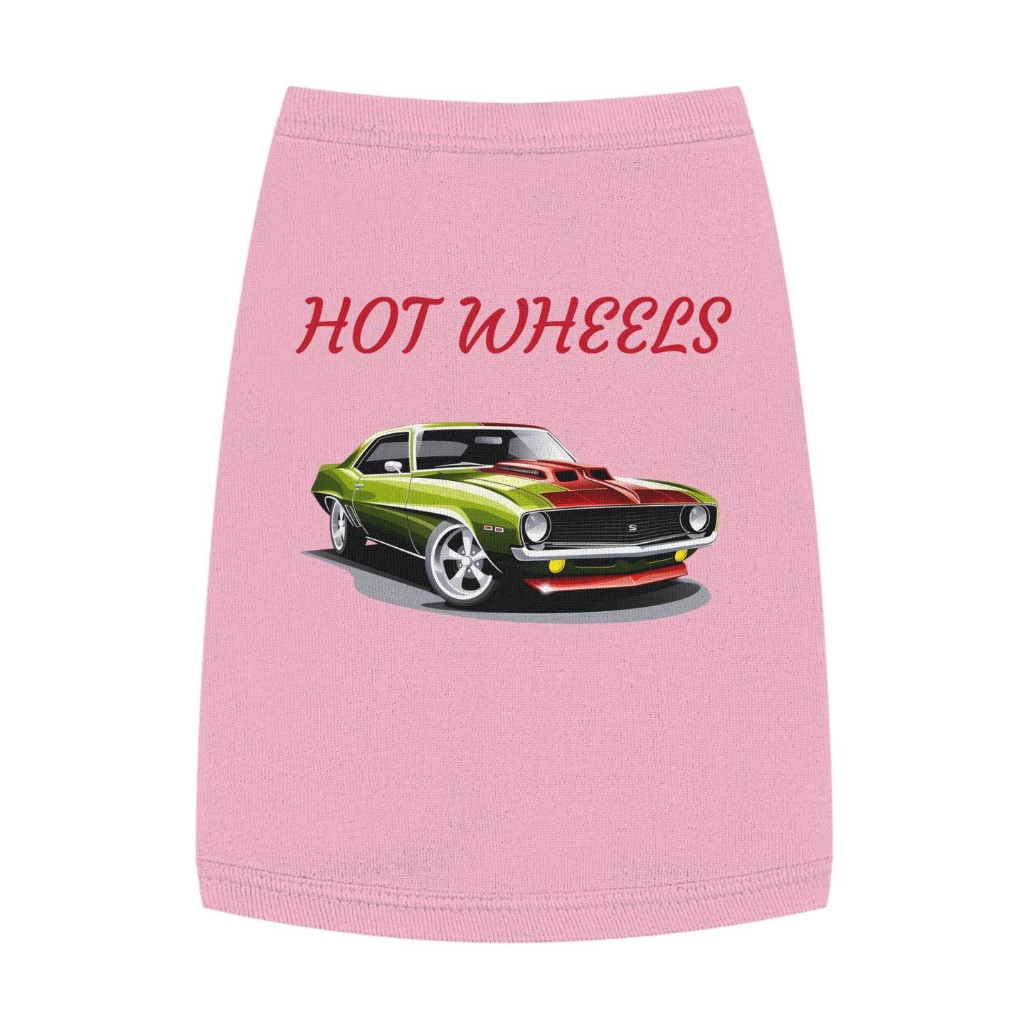 Princess Grace Hot Wheels Cool Pet Tank Top Design for Car Lovers