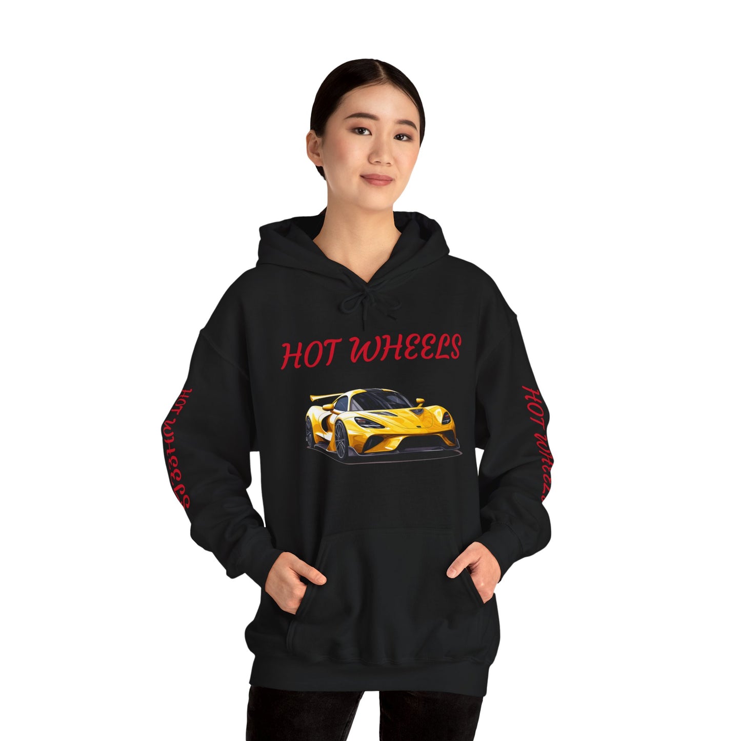 Princess Grace Hot Wheels Unisex Heavy Blend Hoodie Cool Car Graphic Sweatshirt for Car Enthusiasts
