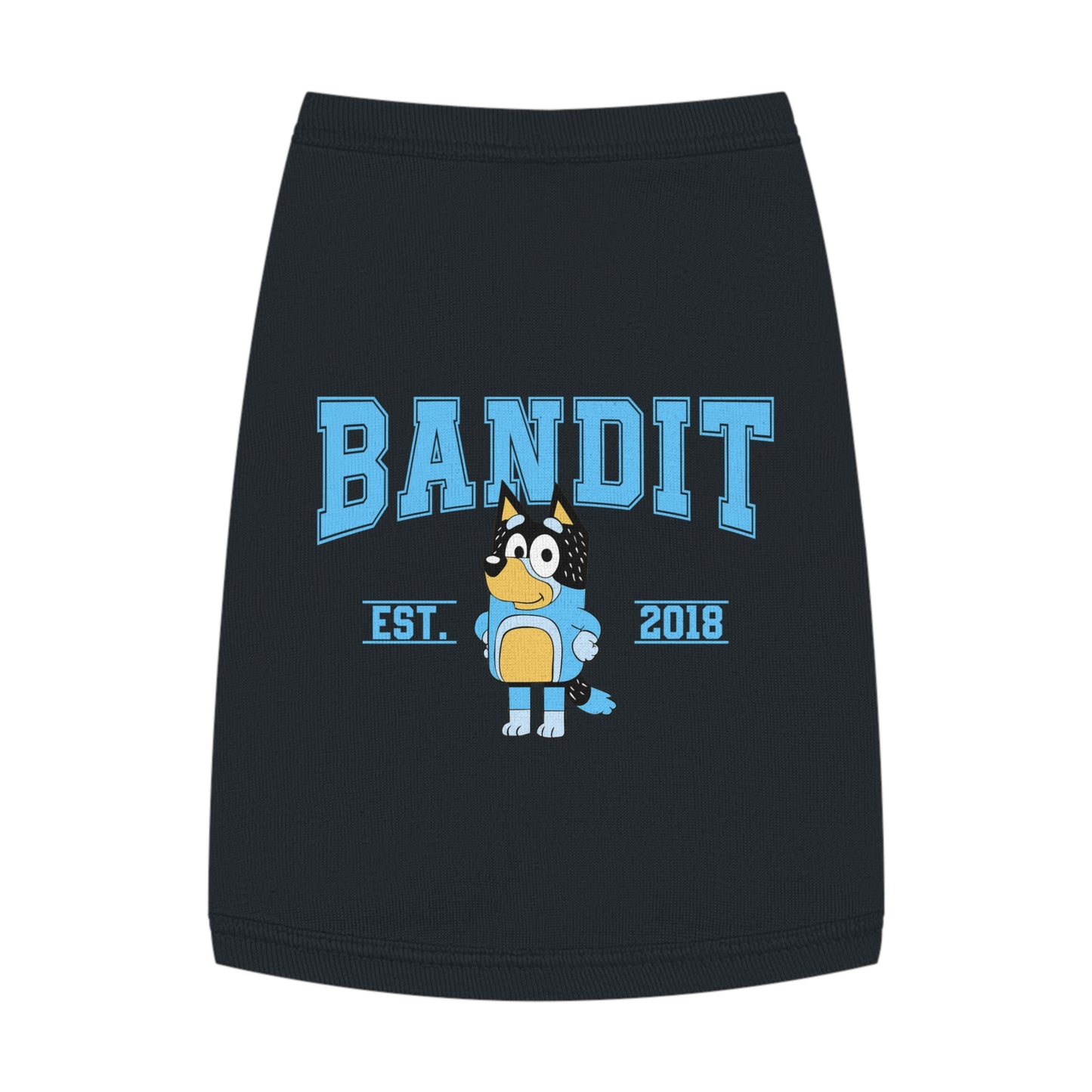 Princess Grace BLUEY Cute Dog Tank Top 'Bandit' Pet Apparel for Stylish Dogs