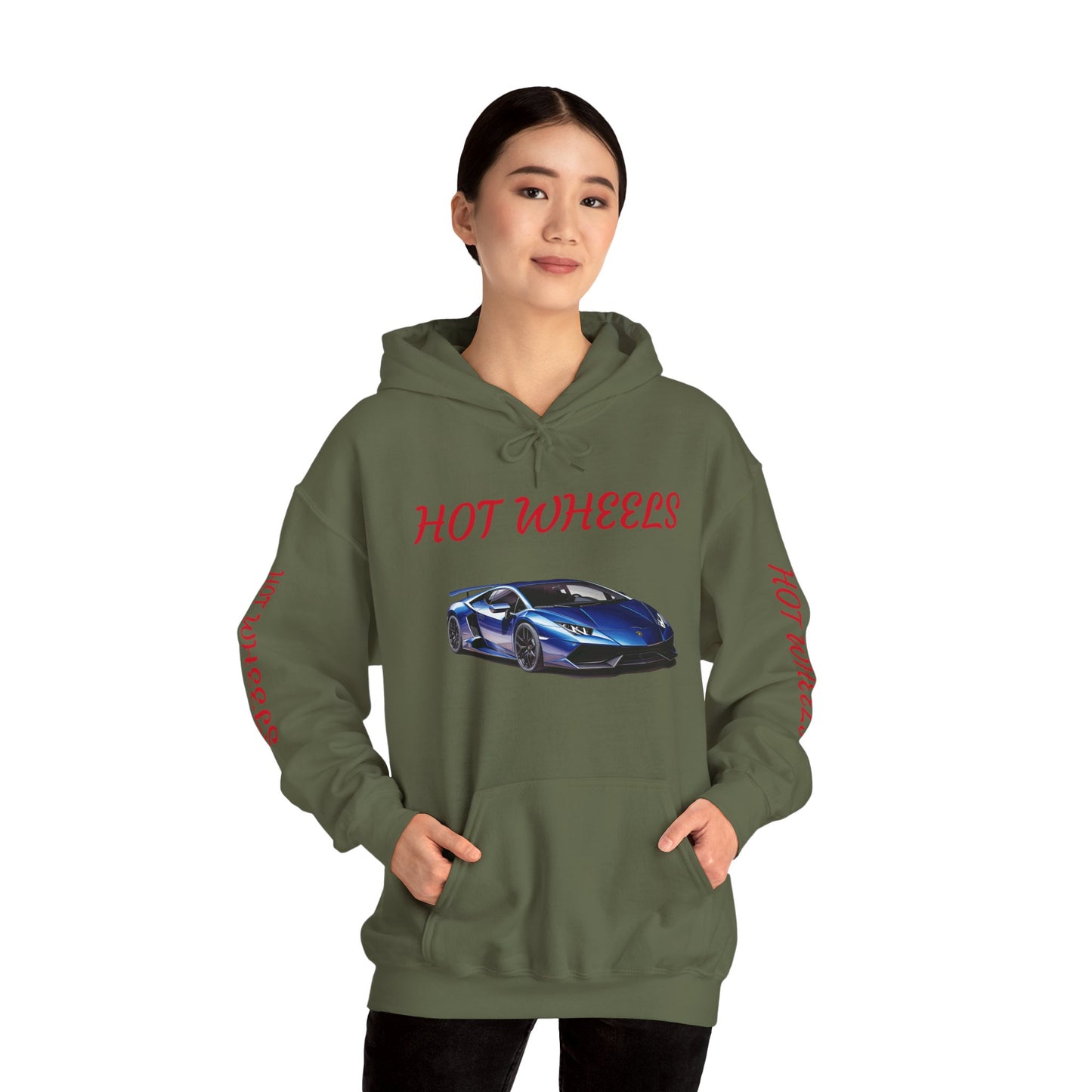 Princess Grace Hot Wheels Unisex Heavy Blend Hoodie Cool Car Graphic Sweatshirt for Auto Enthusiasts