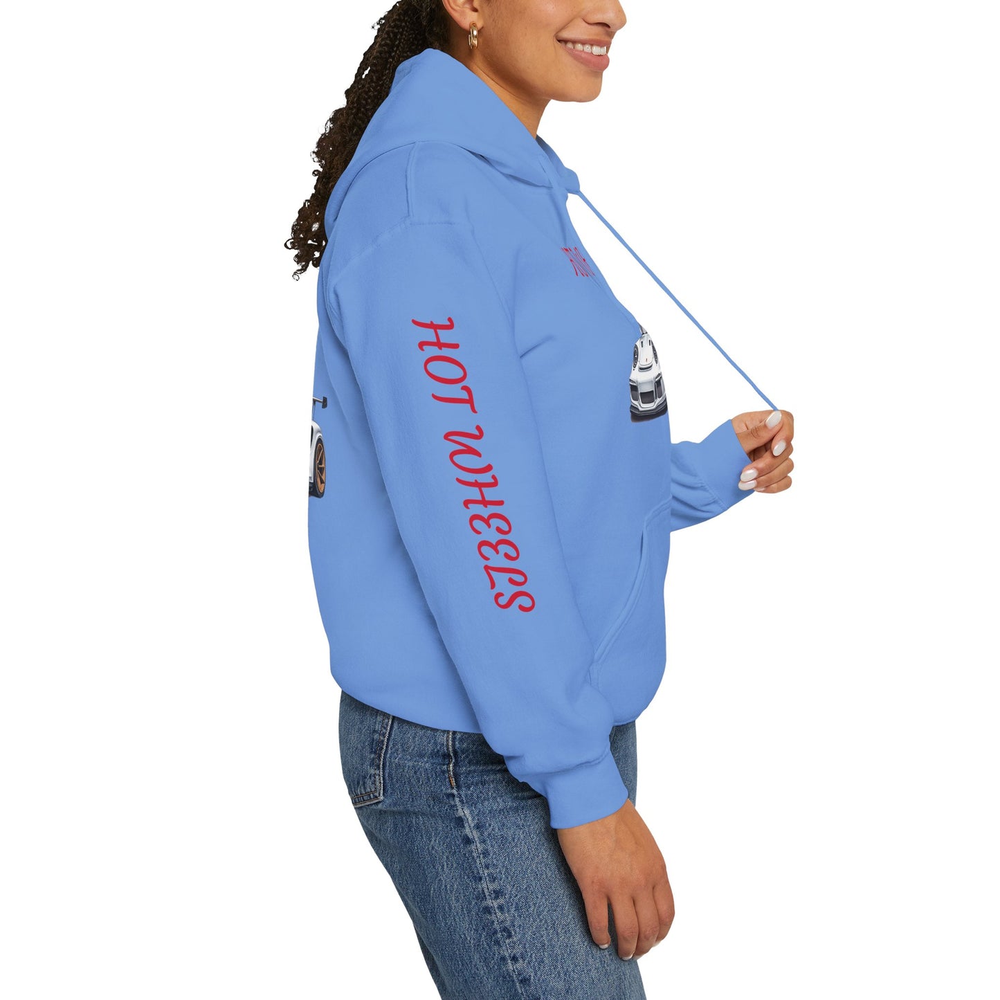 Princess Grace Hot Wheels Unisex Hooded Sweatshirt Car Lovers Apparel