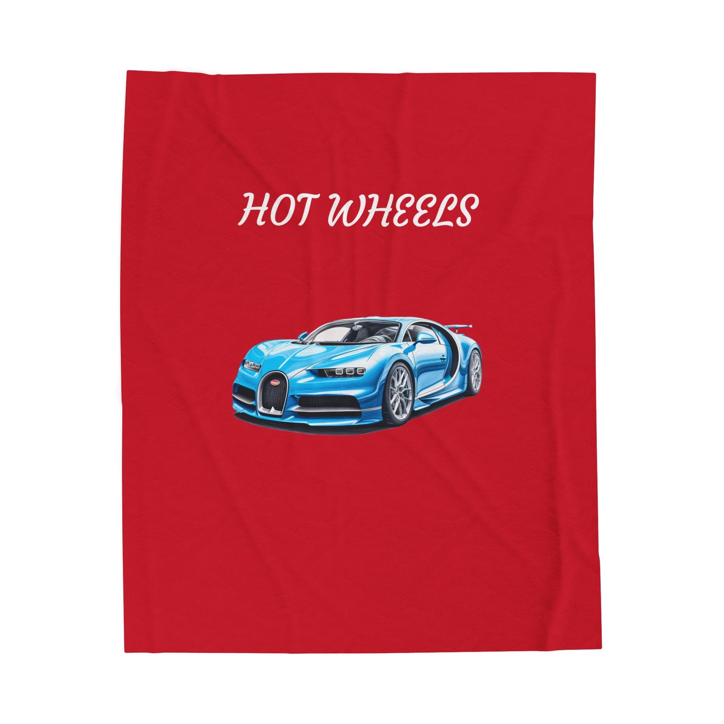 Princess Grace Hot Wheels Race Car Themed Velveteen Plush Blanket Perfect Gift for Car Enthusiasts