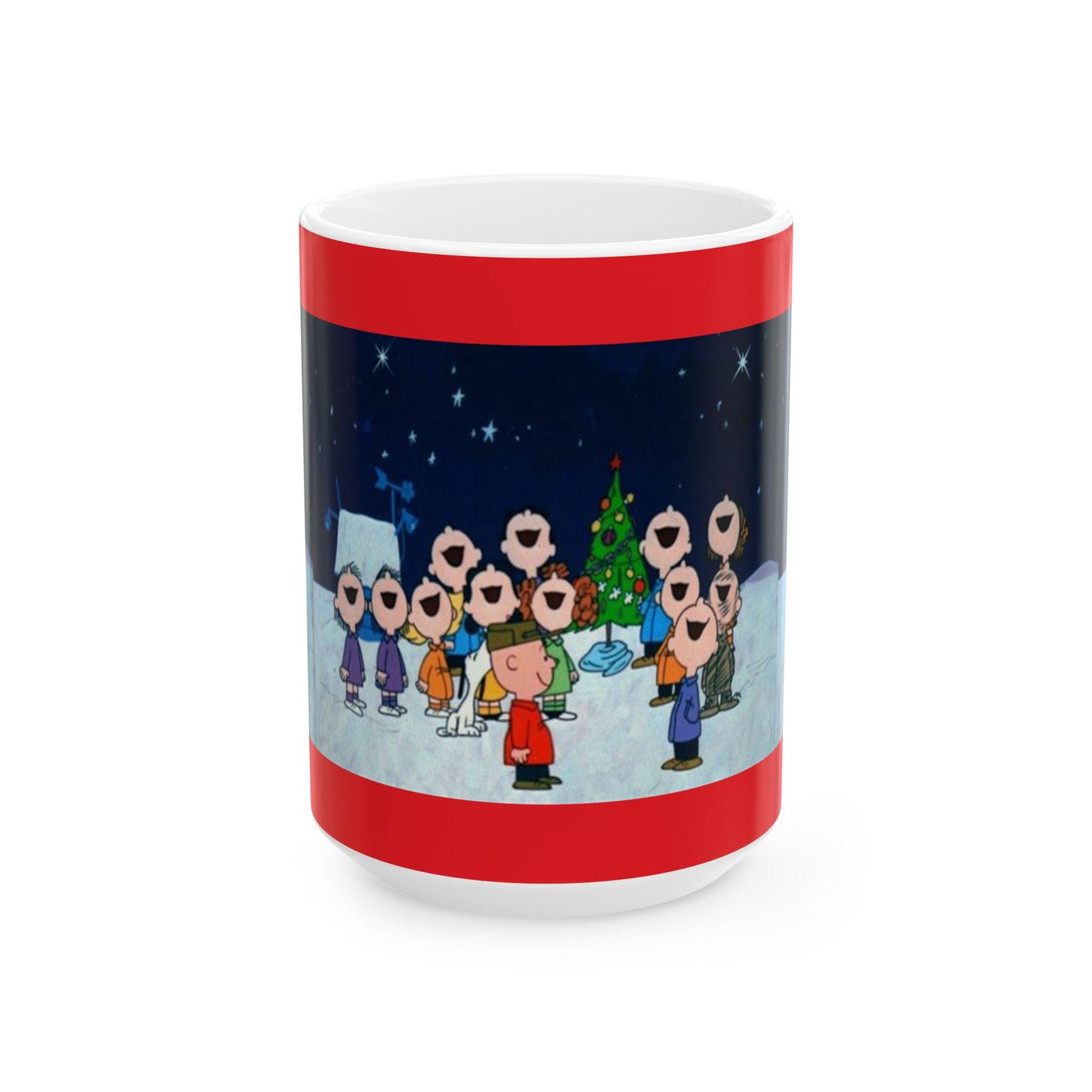Princess Grace Christmas Cheer Ceramic Mug 11oz & 15oz Holiday Spirit Design