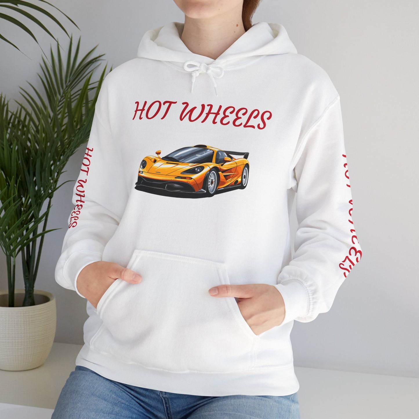 Princess Grace Hot Wheels Unisex Hooded Sweatshirt Stylish Gift for Car Lovers