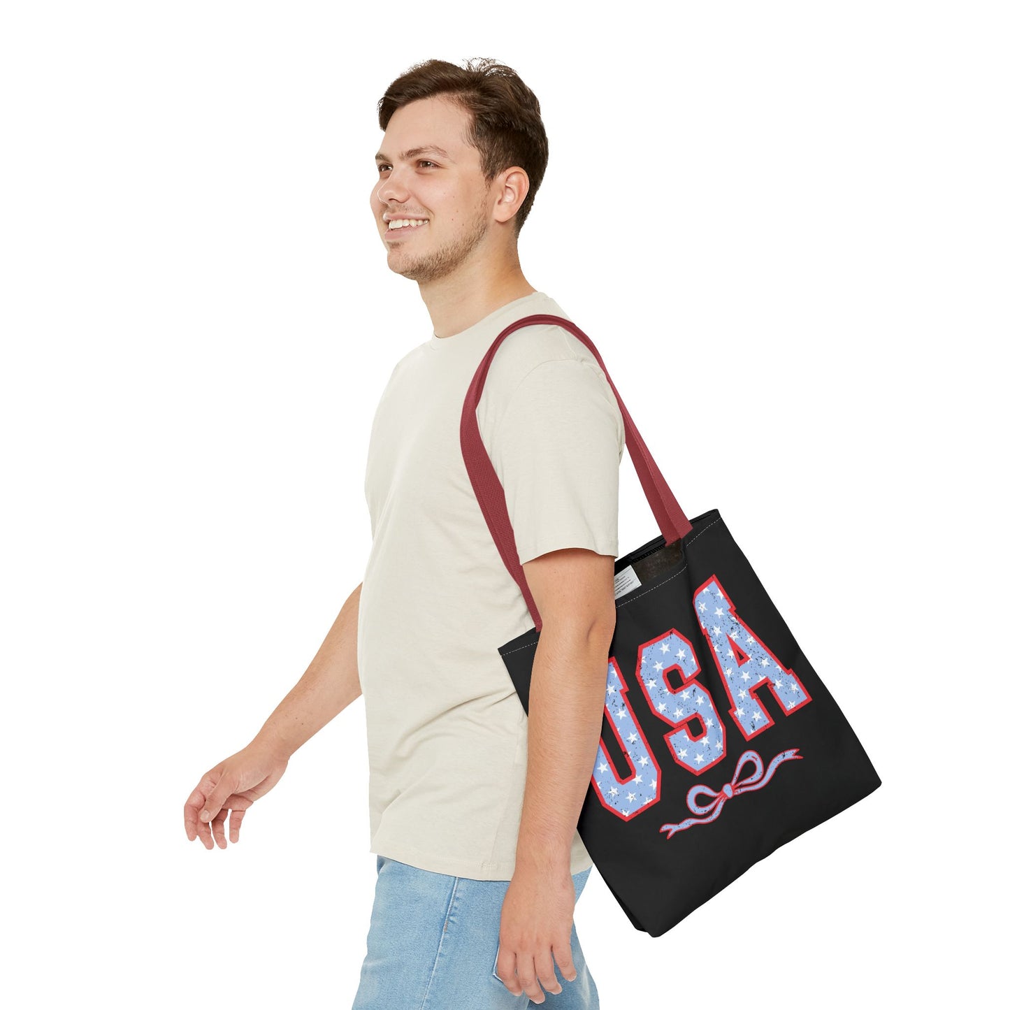 Princess Grace Patriotic USA Tote Bag Stylish & Versatile for Celebrations