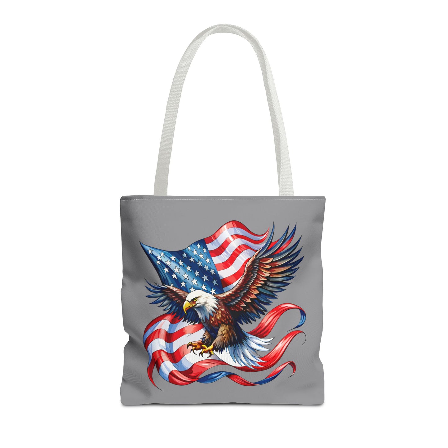 Princess Grace Patriotic Eagle Tote Bag Perfect for Fourth of July and Memorial Day