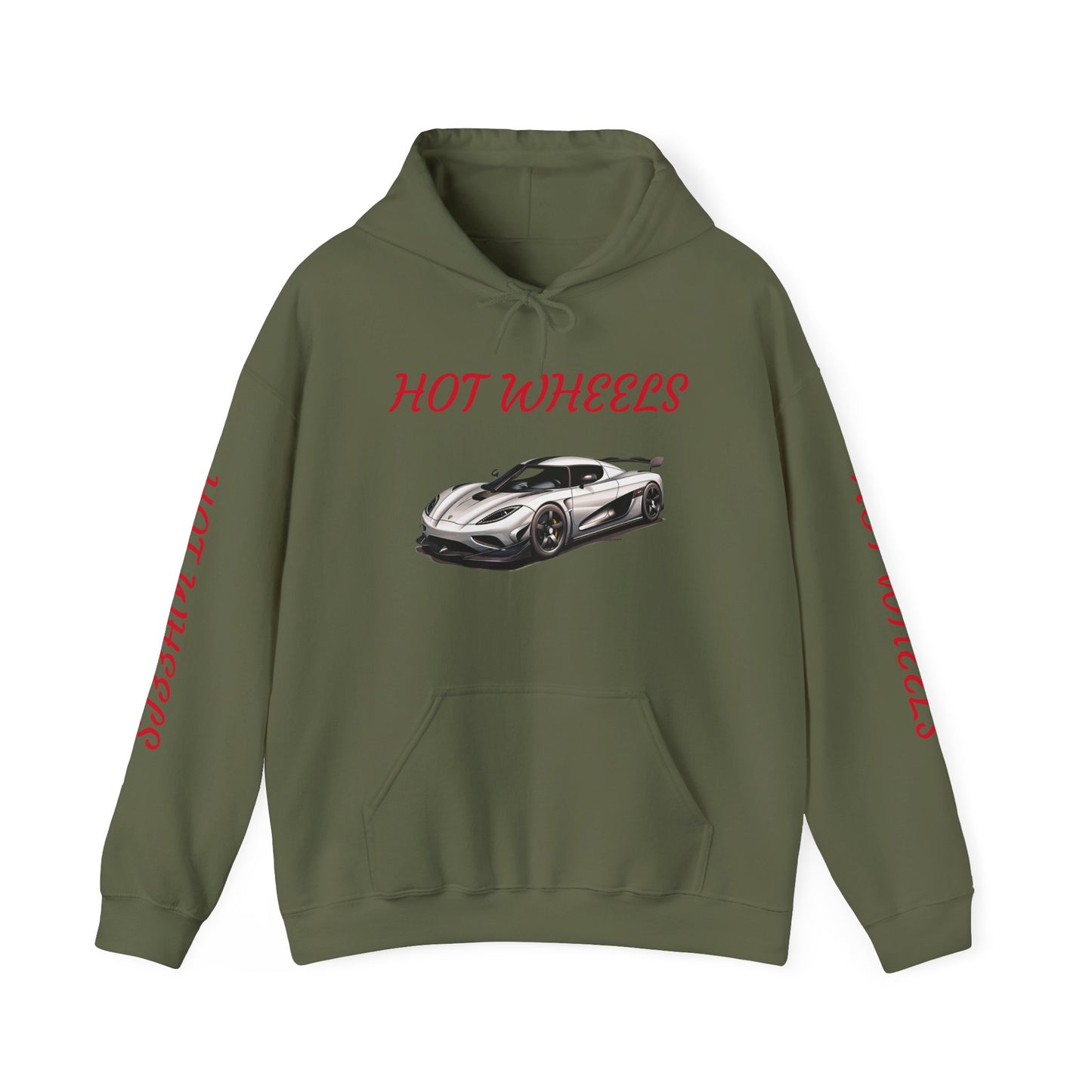 Princess Grace Hot Wheels Car Sweatshirt Unisex Heavy Blend Hoodie for Automotive Enthusiasts