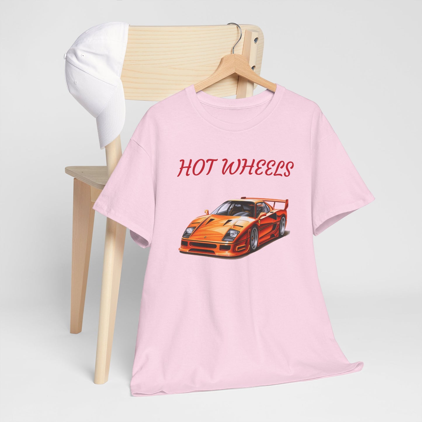 Princess Grace Hot Wheels Unisex Heavy Cotton Tee Perfect for Car Lovers and Racing Fans