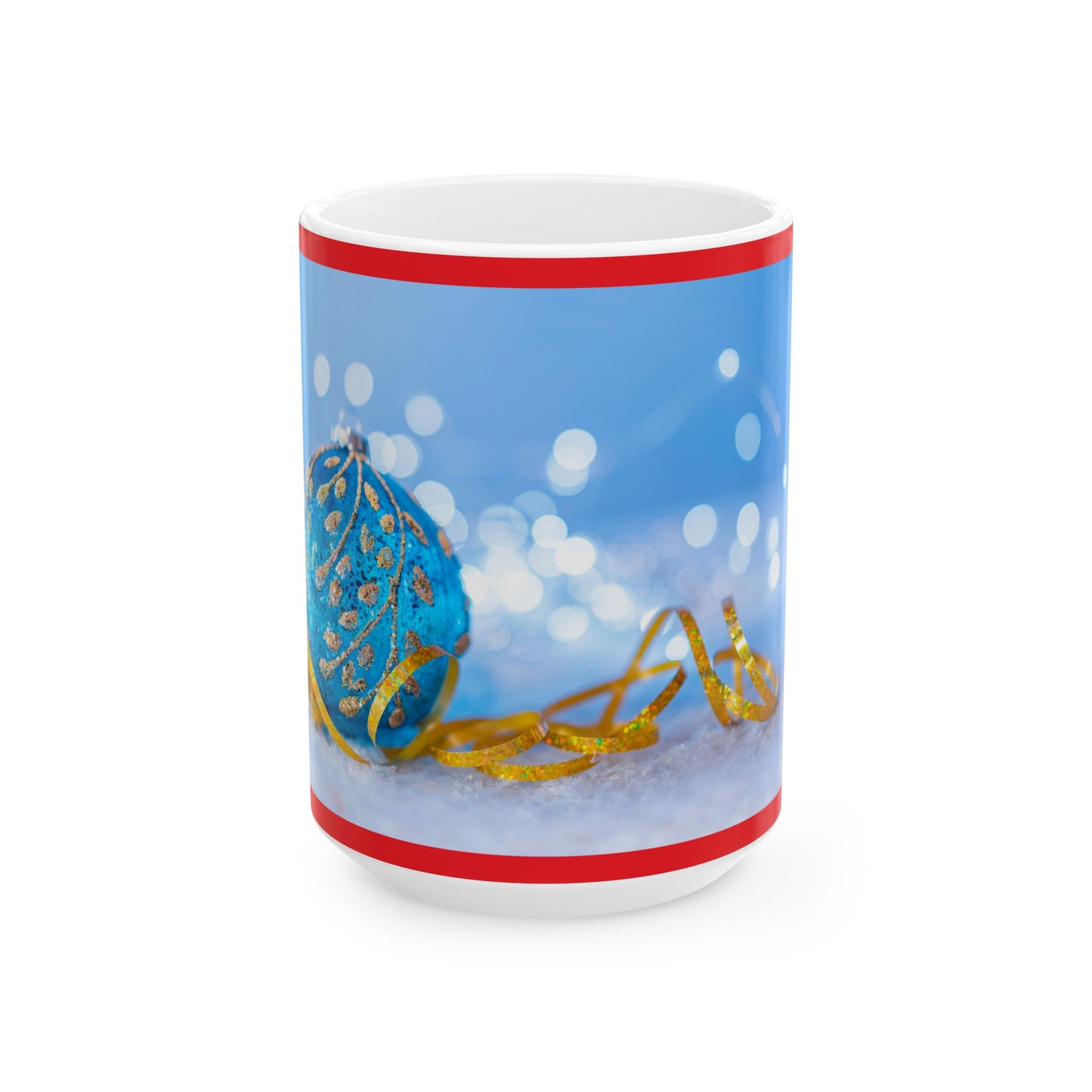 Princess Grace Winter Wonderland Ceramic Mug Festive Holiday Coffee Cup (11oz 15oz)