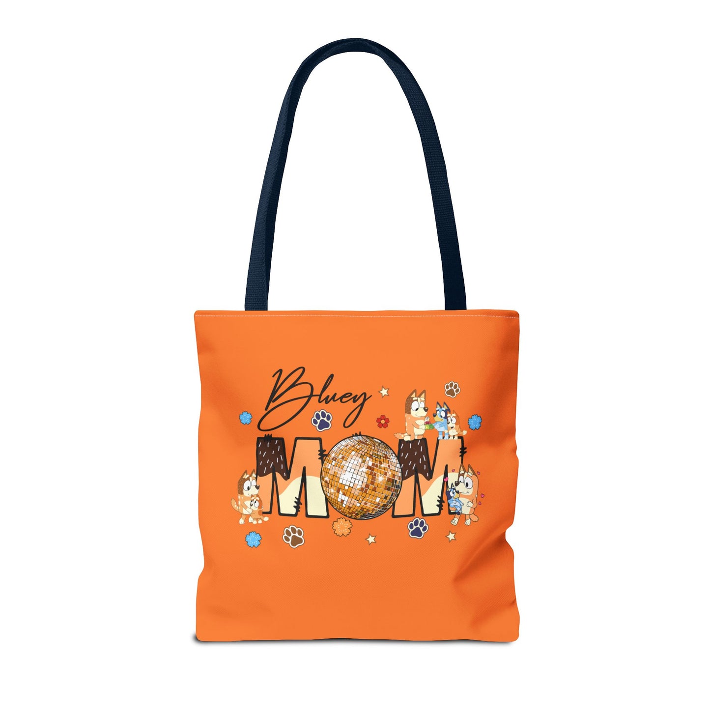 Princess Grace Chic Bluey Mom Tote Bag Stylish Dog-Themed Accessory for Pet Lovers