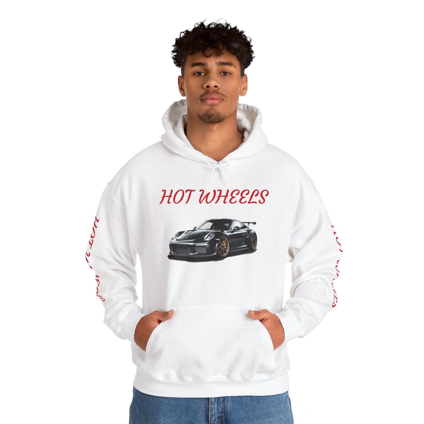 Princess Grace Hot Wheels Unisex Hooded Sweatshirt Passion for Cars and Racing Enthusiasts