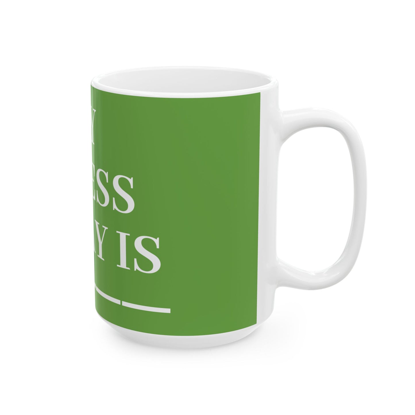 Princess Grace My Stress Today Is Ceramic Mug Fun Coffee Cup for Stress Relief