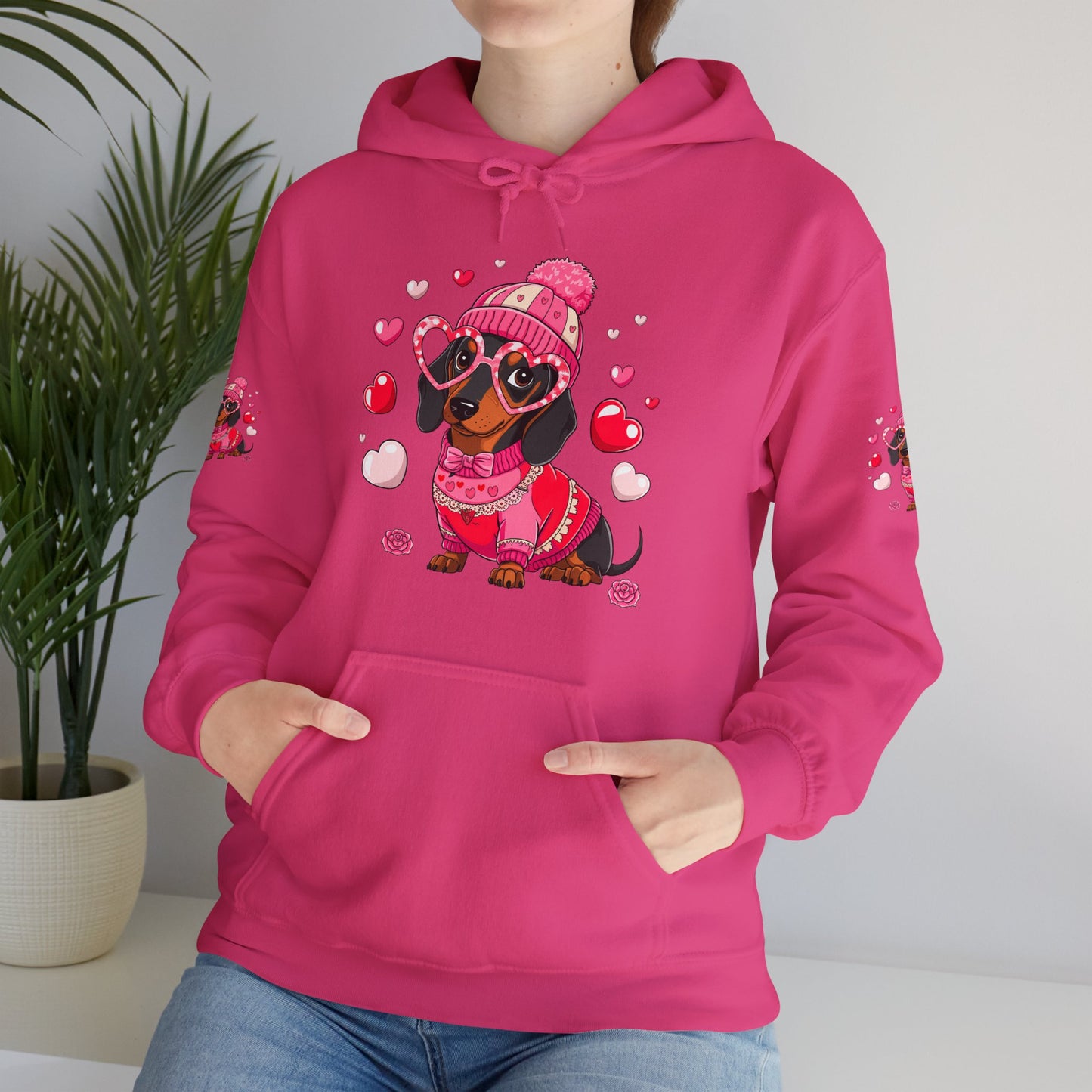 Princess Grace Cute Dachshund Love Sweatshirt for Dog Lovers
