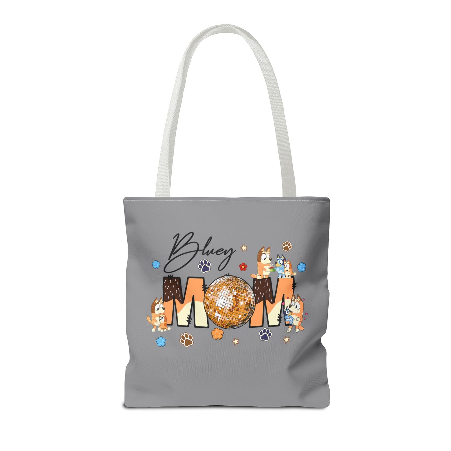 Princess Grace Bluey Mom Tote Bag Stylish Pet Lover Gift with Fun Design