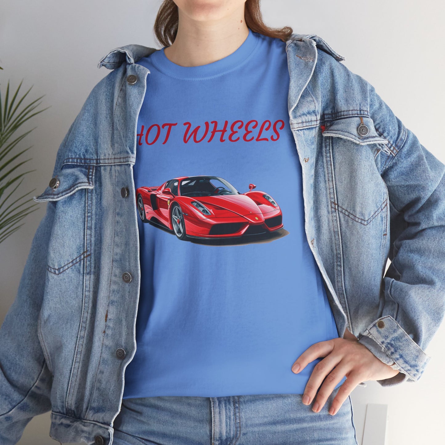 Princess Grace Hot Wheels Unisex Heavy Cotton Tee Perfect for Car Enthusiasts