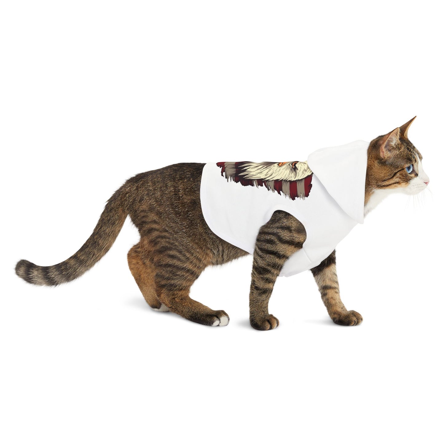 Princess Grace Patriotic Eagle Pet Hoodie for Dogs Comfortable & Stylish