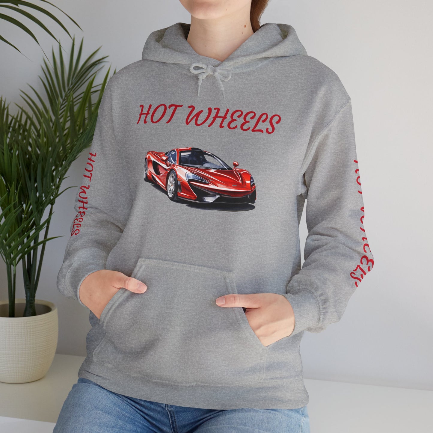 Princess Grace Hot Wheels Unisex Heavy Blend Hooded Sweatshirt Perfect for Car Enthusiasts