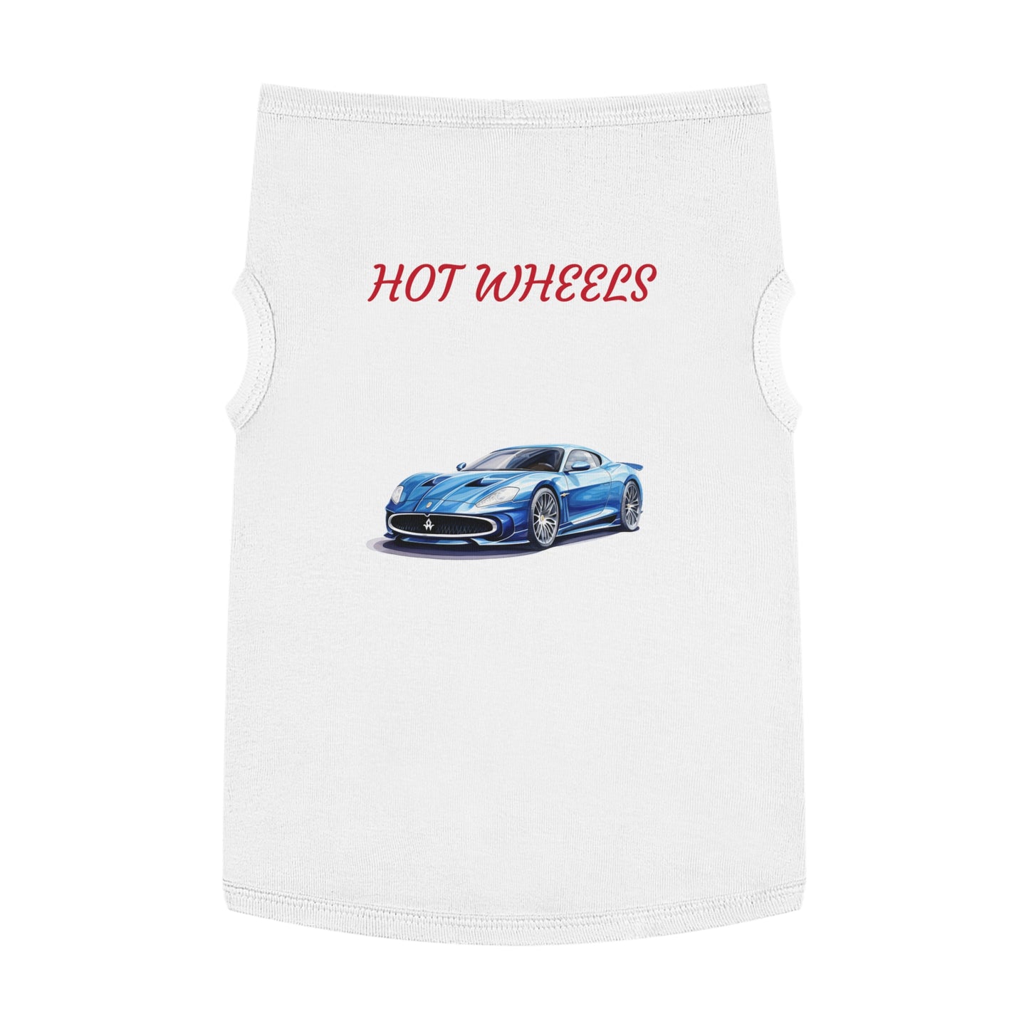 Princess Grace Hot Wheels Cool Pet Tank Top Design for Car Lovers