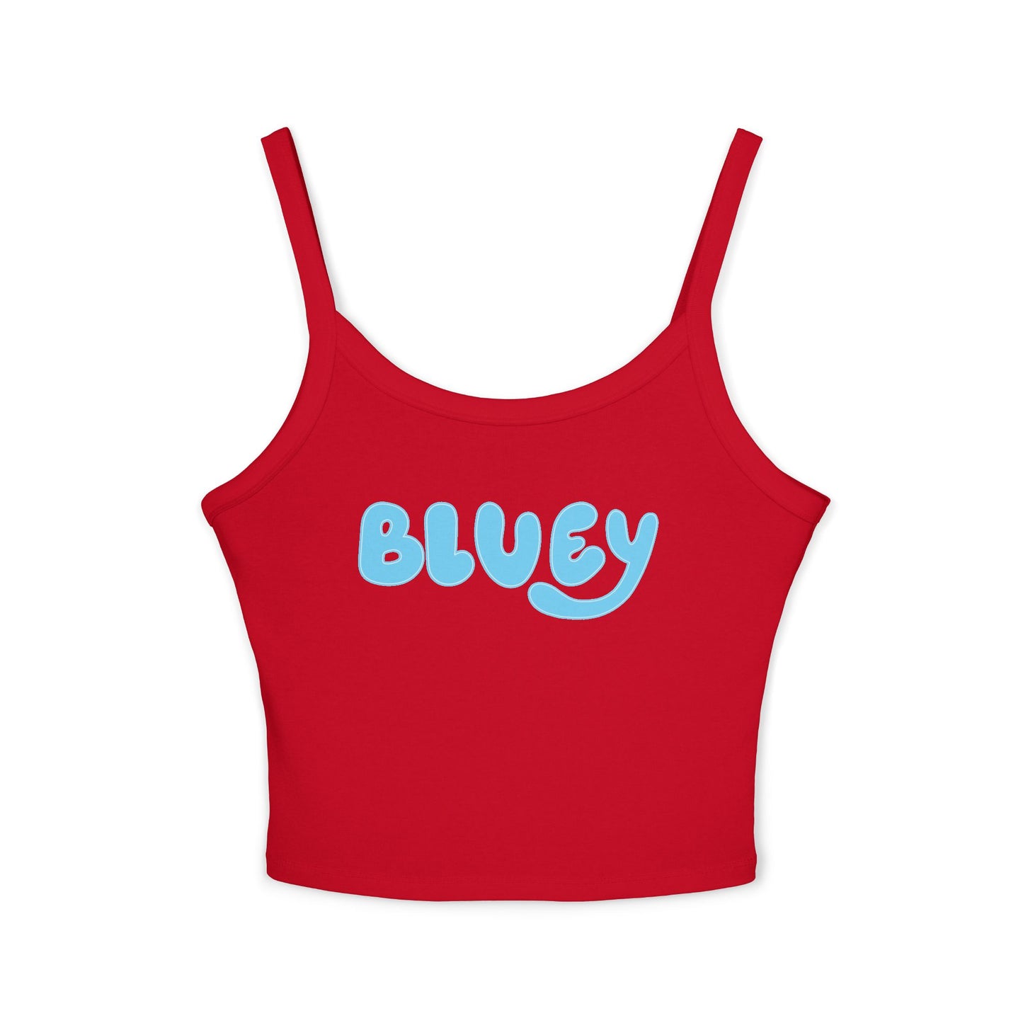 Princess Grace Bluey Women's Spaghetti Strap Tank Top Playful Summer Style