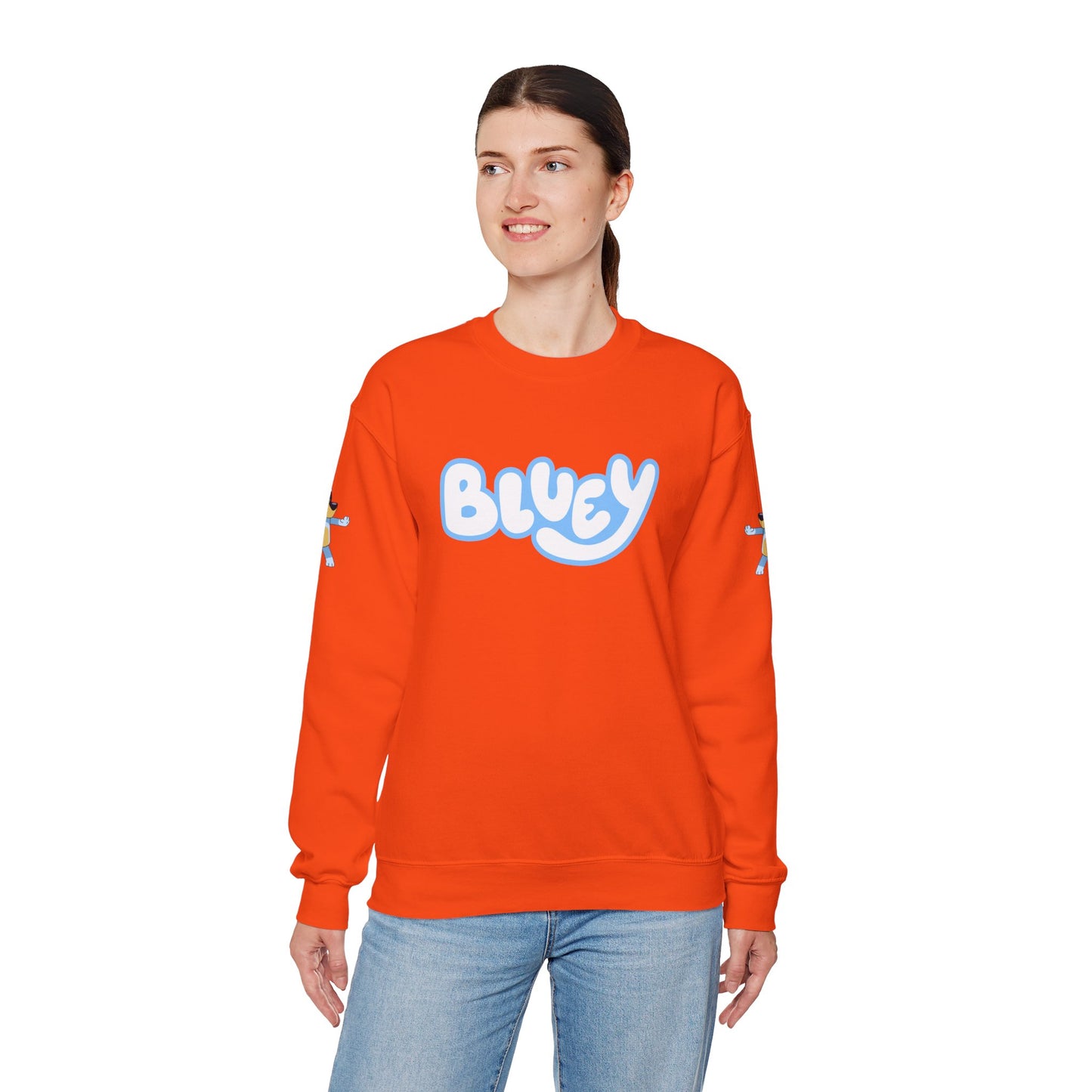 Princess Grace Bluey Crewneck Sweatshirt Cozy Unisex Pullover for Kids & Adults
