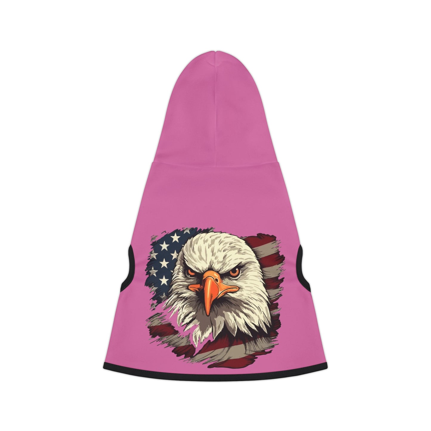 Princess Grace Patriotic Eagle Pet Hoodie Cozy Dog & Cat Apparel for Celebrations
