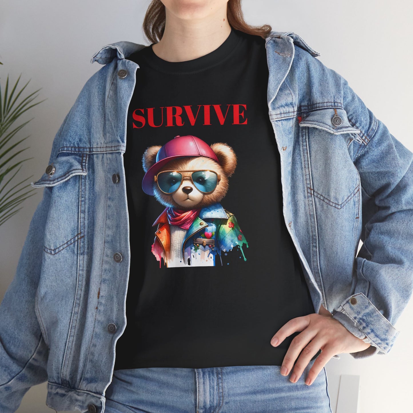 Princess Grace SURVIVE Unisex Heavy Cotton Tee