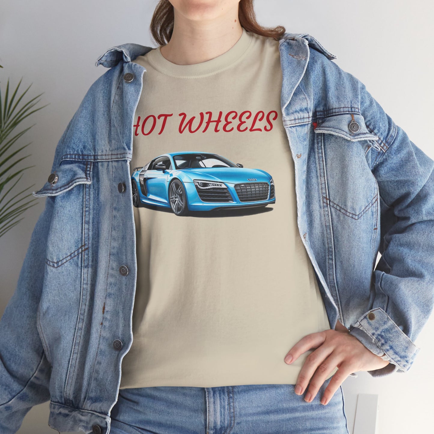 Princess Grace Hot Wheels Unisex Heavy Cotton Tee Classic Car Graphic Shirt