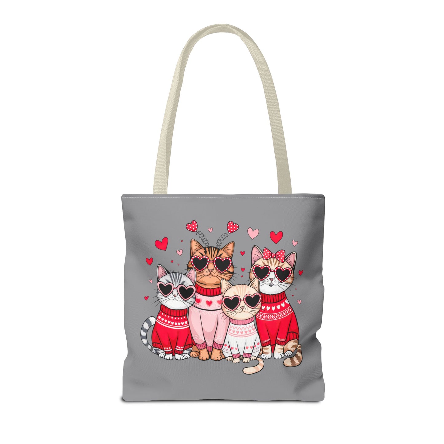 Princess Grace Cute Cat Lovers Tote Bag Perfect Gift for Pet Owners and Valentine's Day