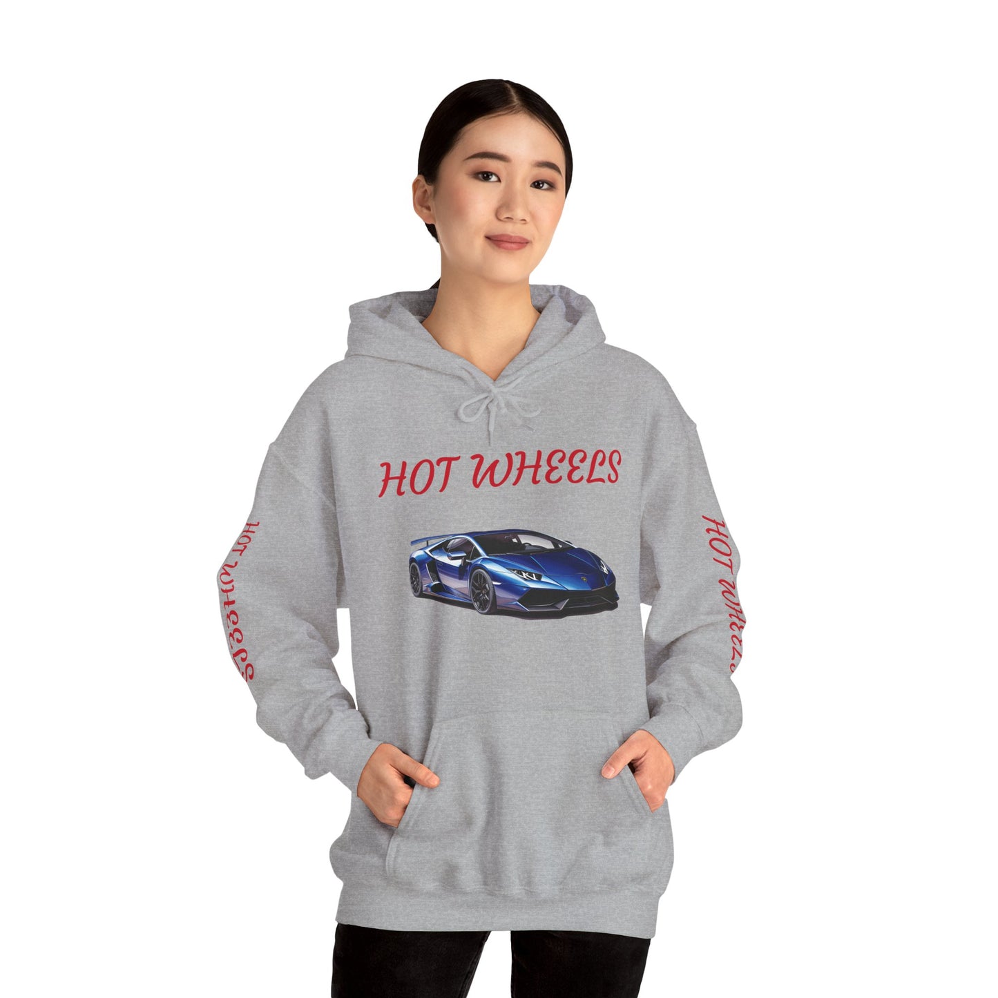 Princess Grace Hot Wheels Unisex Heavy Blend Hoodie Cool Car Graphic Sweatshirt for Auto Enthusiasts