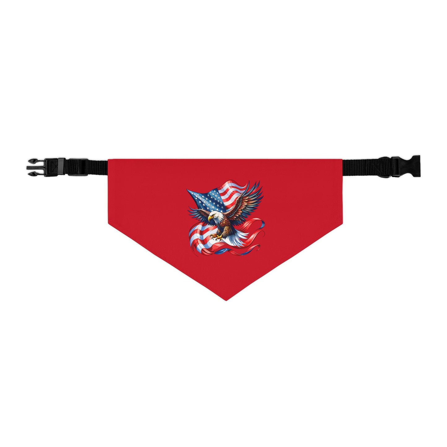 Princess Grace Patriotic Pet Bandana Collar