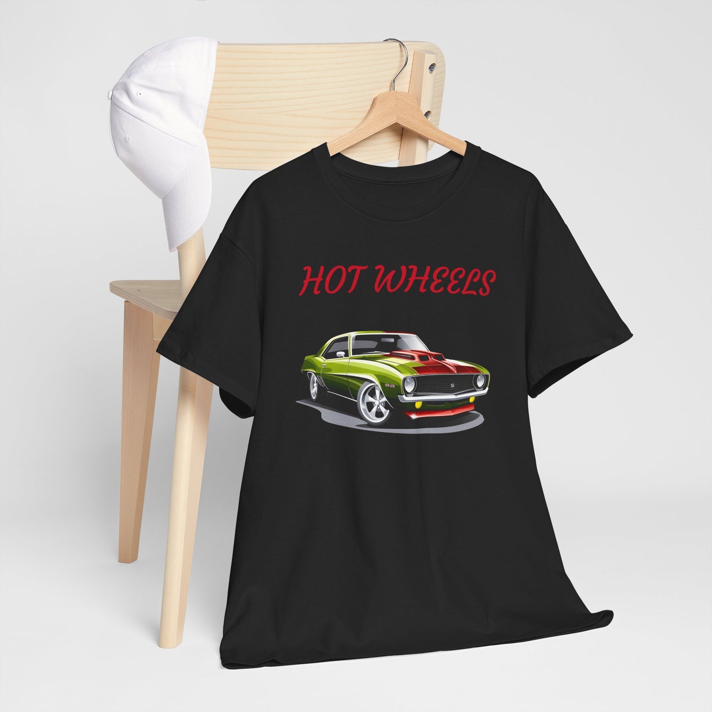 Princess Grace Hot Wheels Unisex Heavy Cotton Tee Classic Car Graphic T-Shirt