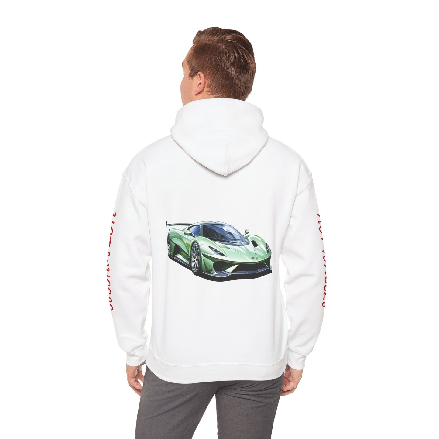 Princess Grace Hot Wheels Unisex Hooded Sweatshirt Sports Car Lovers Collection