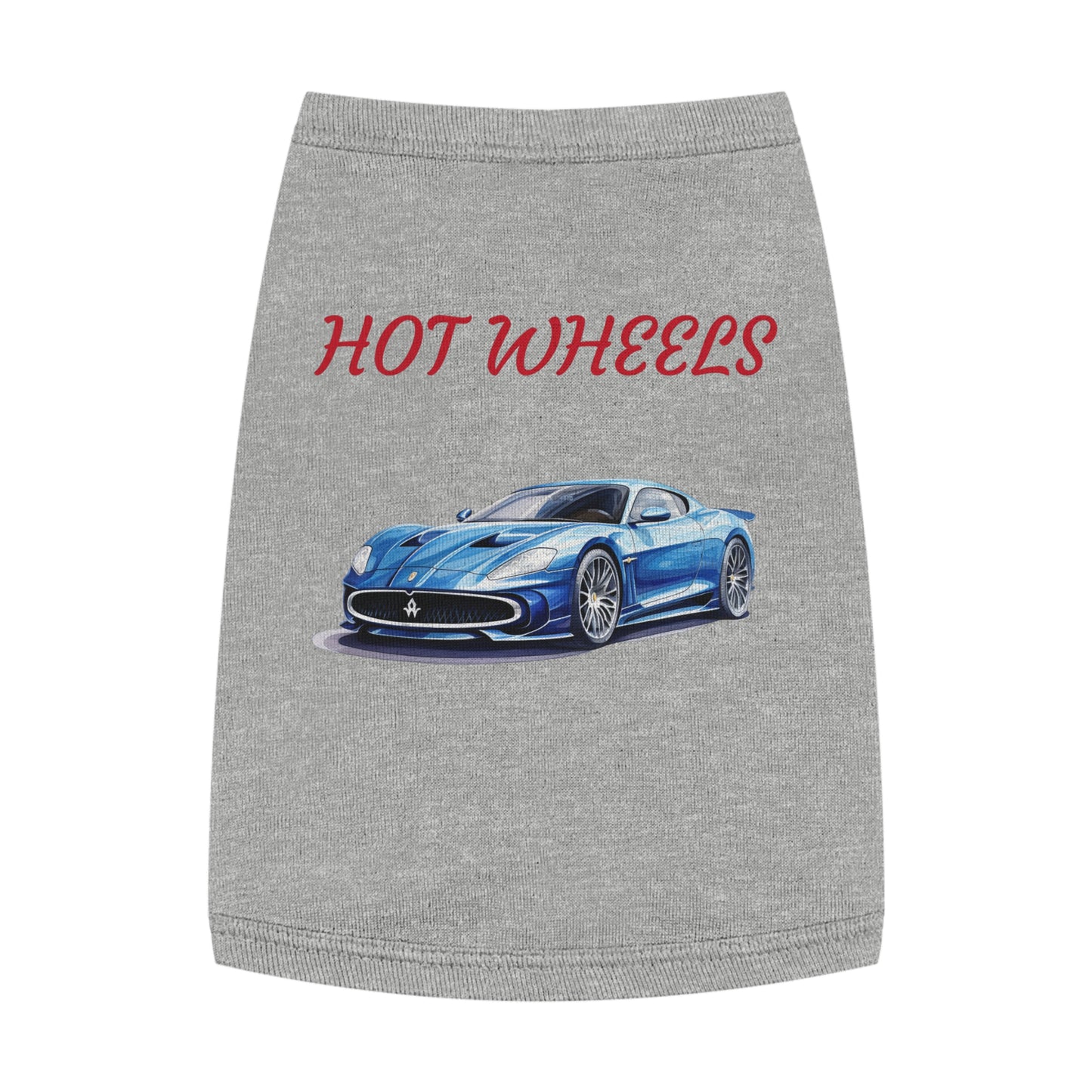 Princess Grace Hot Wheels Cool Pet Tank Top Design for Car Lovers