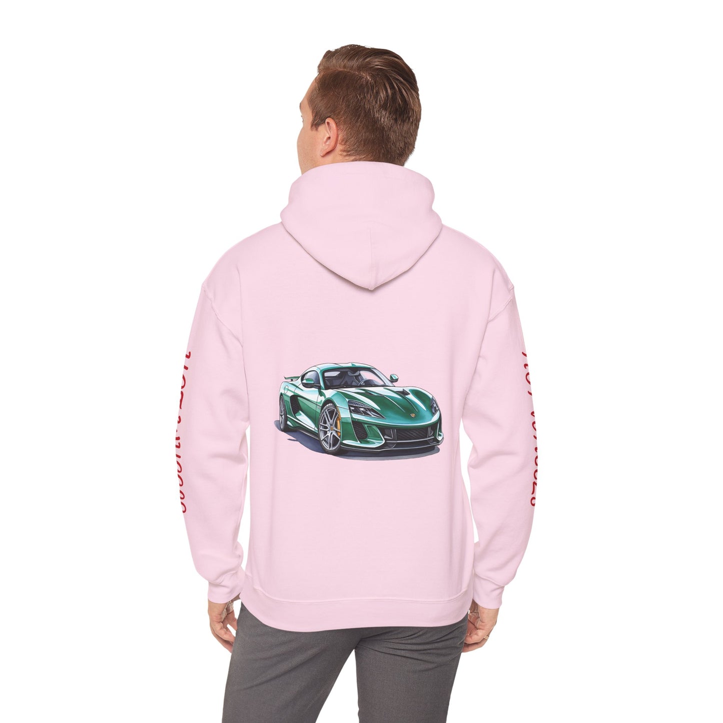 Princess Grace Hot Wheels Automotive Hoodie for Car Enthusiasts Unisex Heavy Blend Sweatshirt