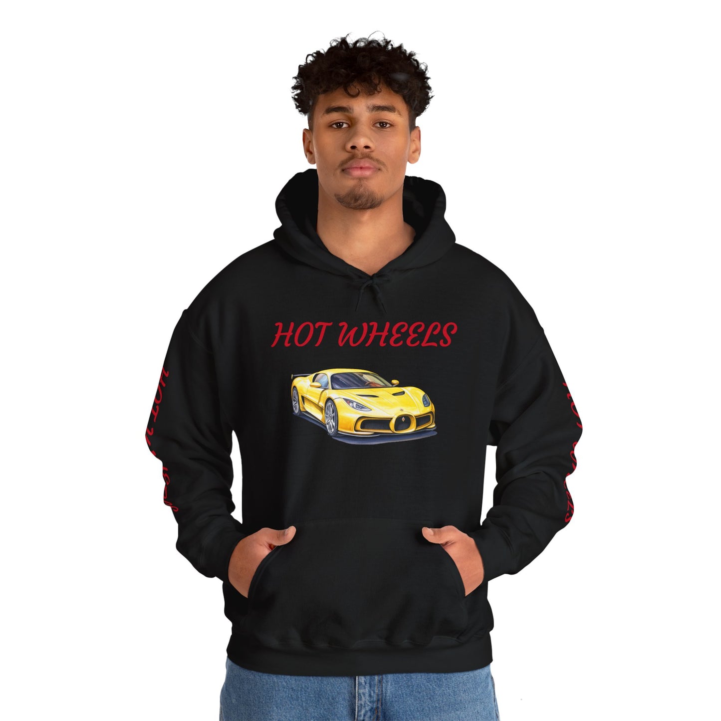 Princess Grace Hot Wheels Unisex Hooded Sweatshirt Racing Style for Car Enthusiasts