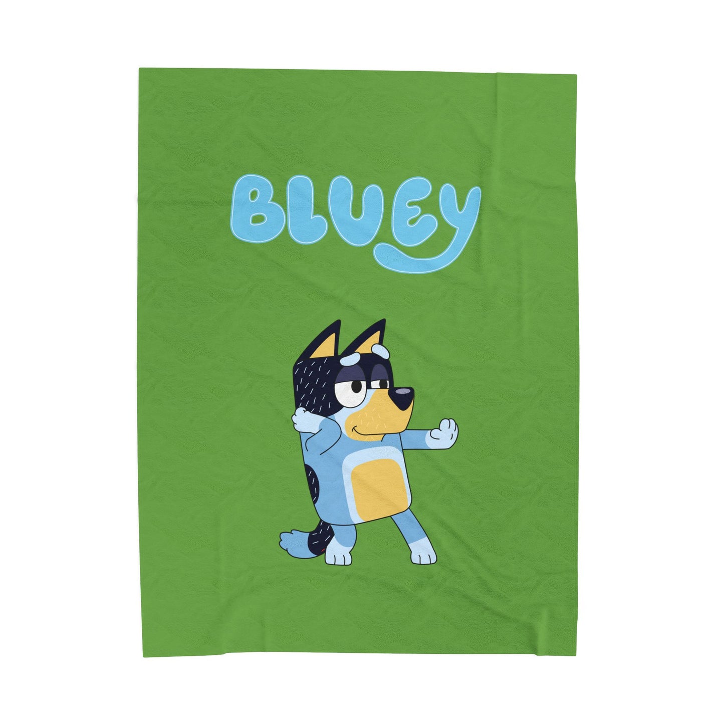 Princess Grace Bluey Velveteen Plush Blanket Cozy & Fun for Kids