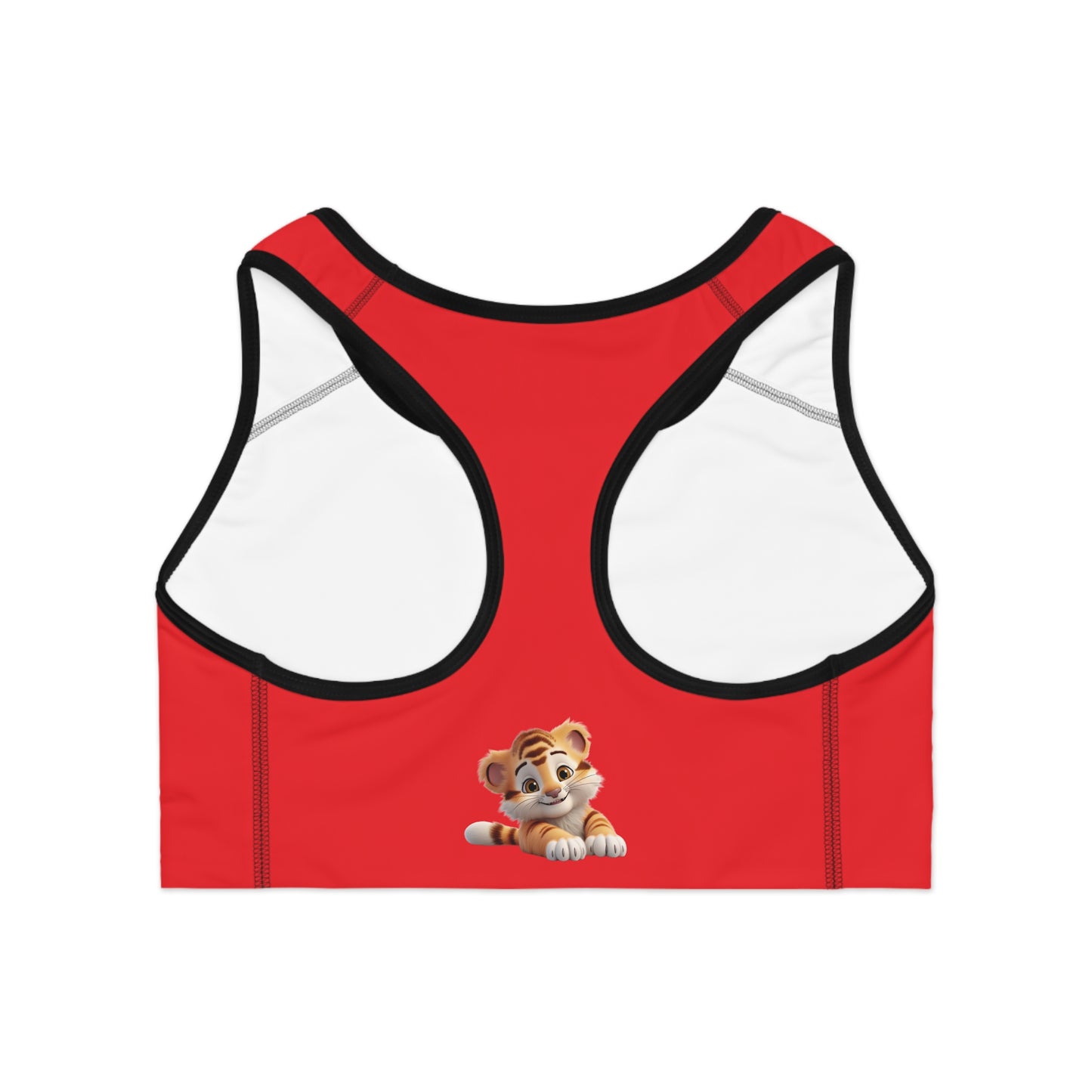 Princess Grace Cute Tiger Sports Bra