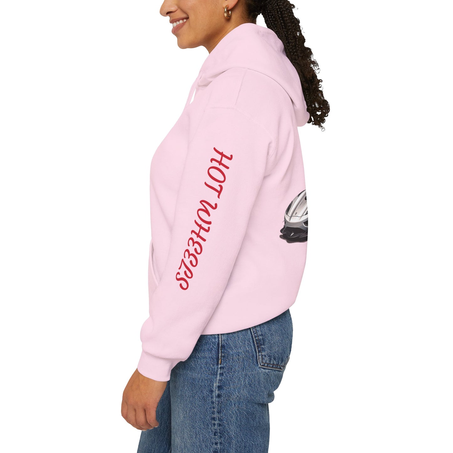 Princess Grace Hot Wheels Car Sweatshirt Unisex Heavy Blend Hoodie for Automotive Enthusiasts