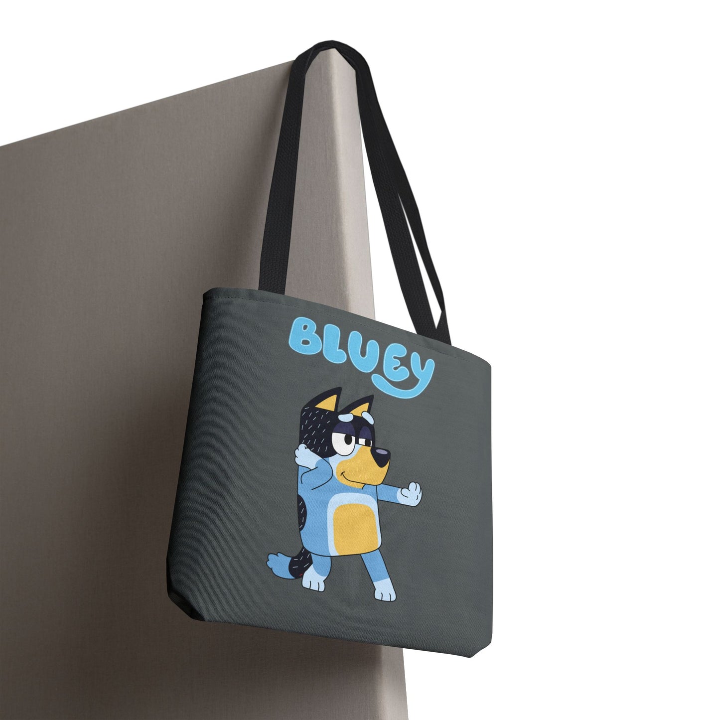 Princess Grace Cute Bluey Cartoon Tote Bag Perfect for Kids and Dog Lovers