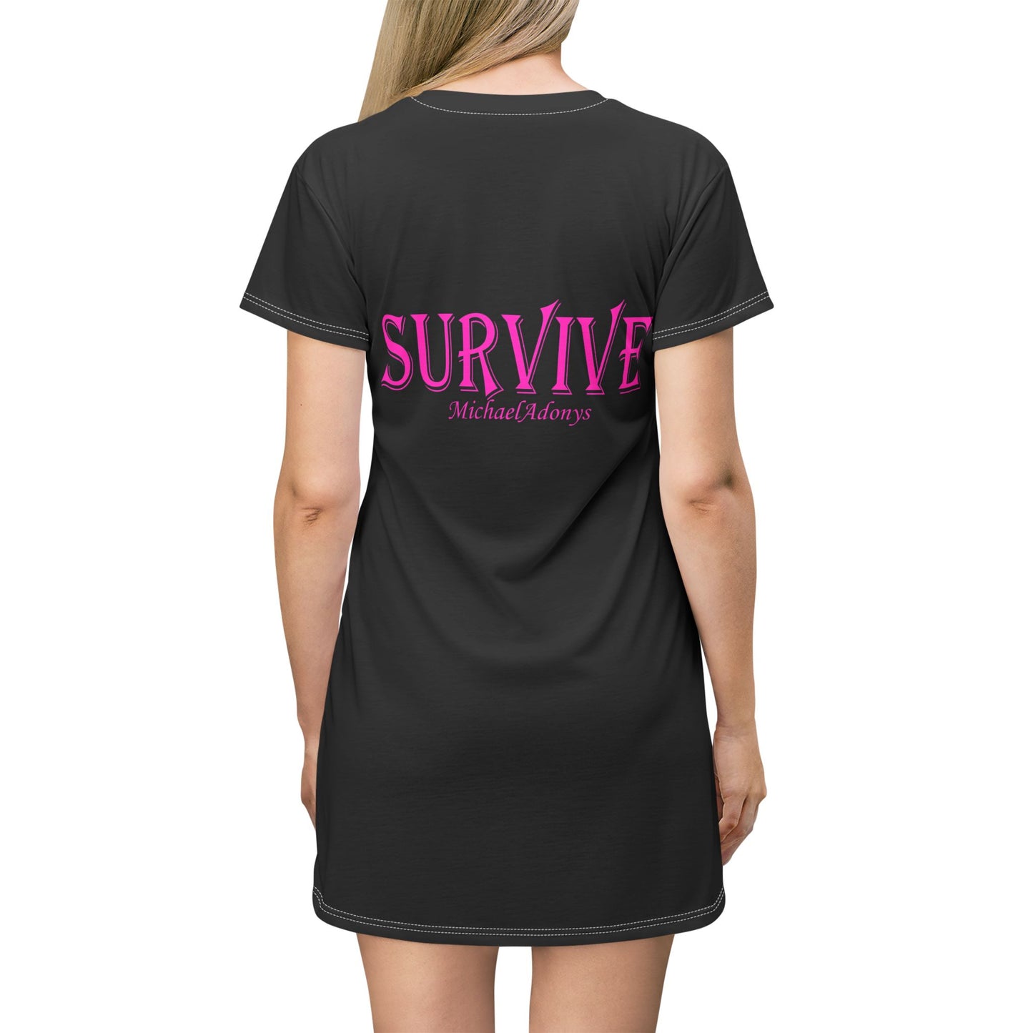 Princess Grace Survive T-Shirt Dress