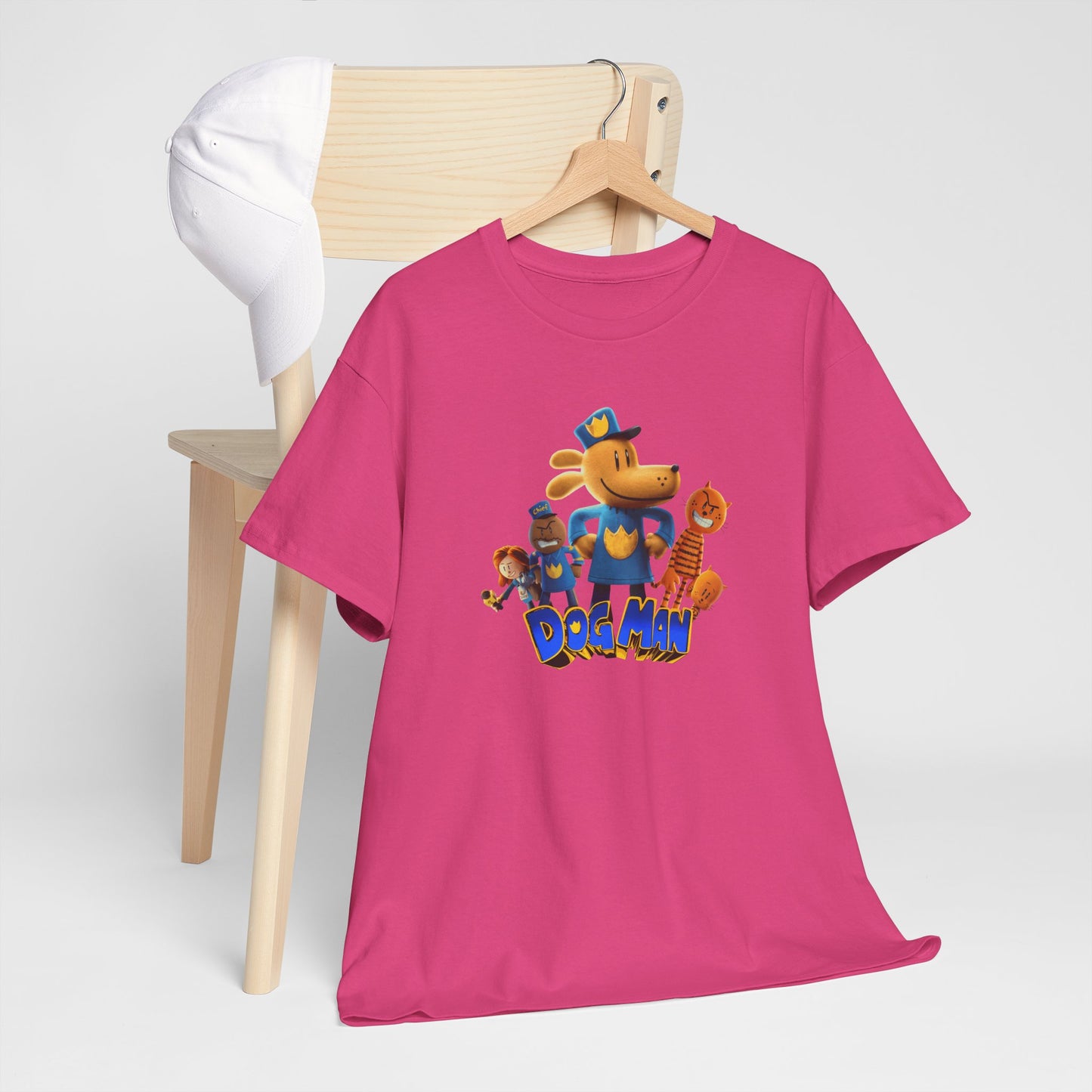 Princess Grace Cartoon Unisex Heavy Cotton Tee Fun Cartoon Graphic T-Shirt for Kids and Fans