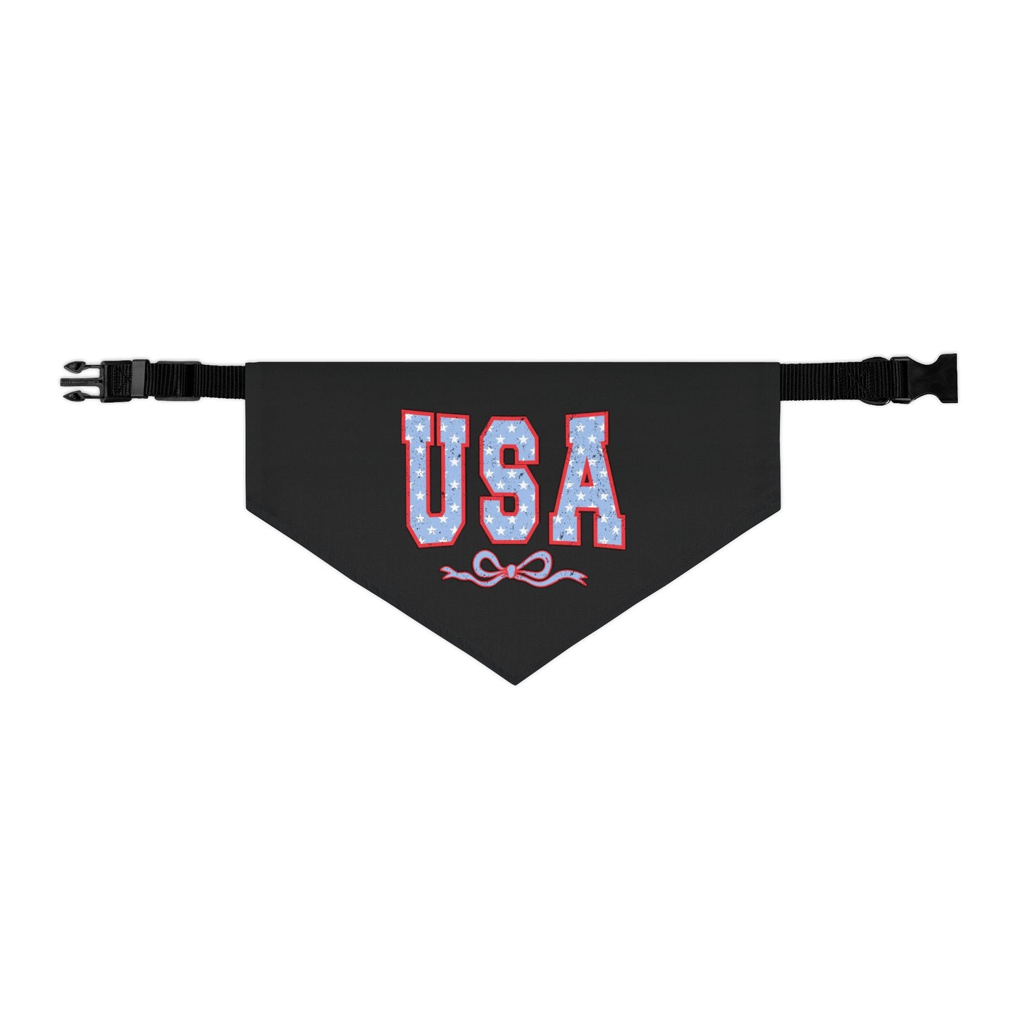 Princess Grace USA Pet Bandana Collar Patriotic Dog Accessory for Independence Day