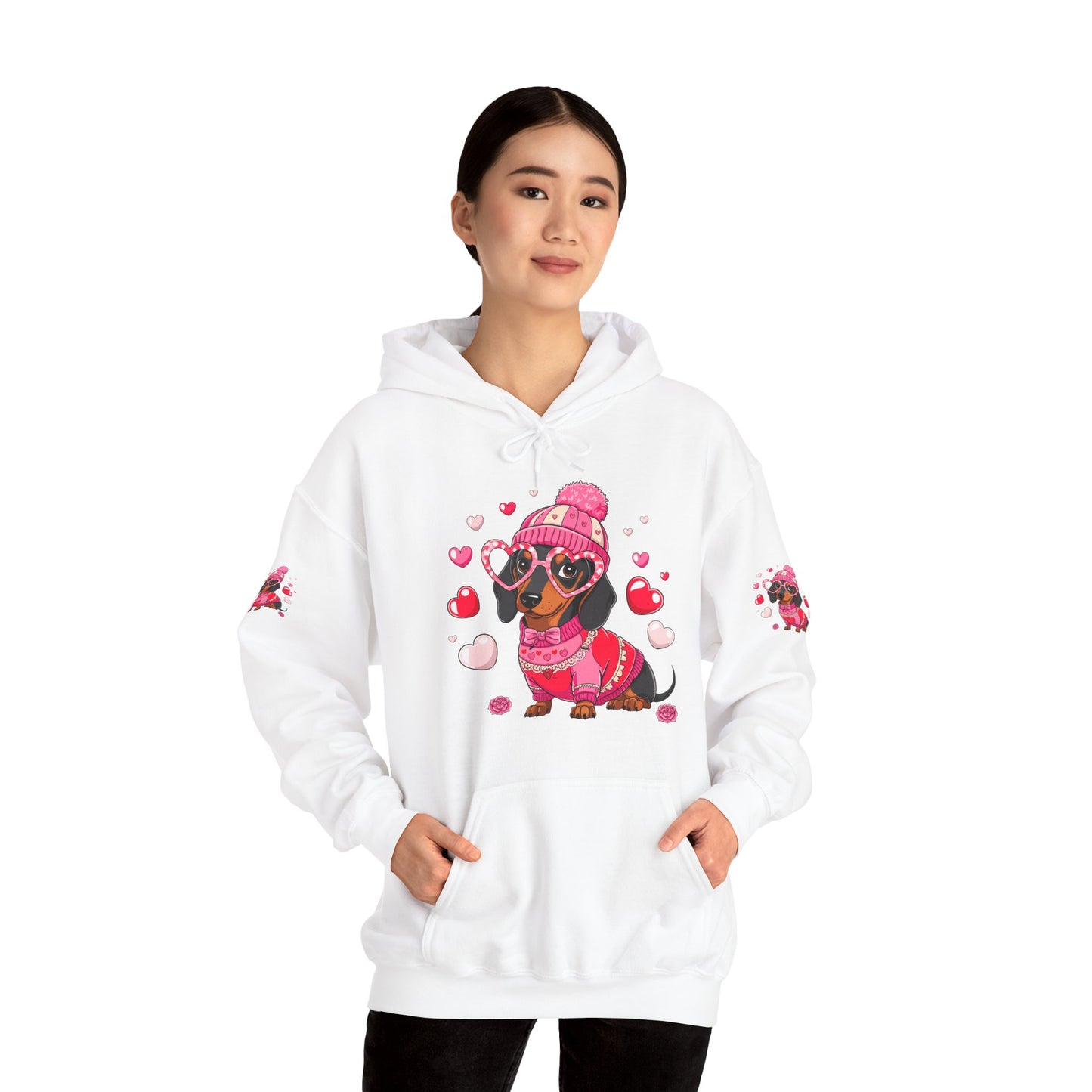 Princess Grace Cute Dachshund Love Sweatshirt for Dog Lovers