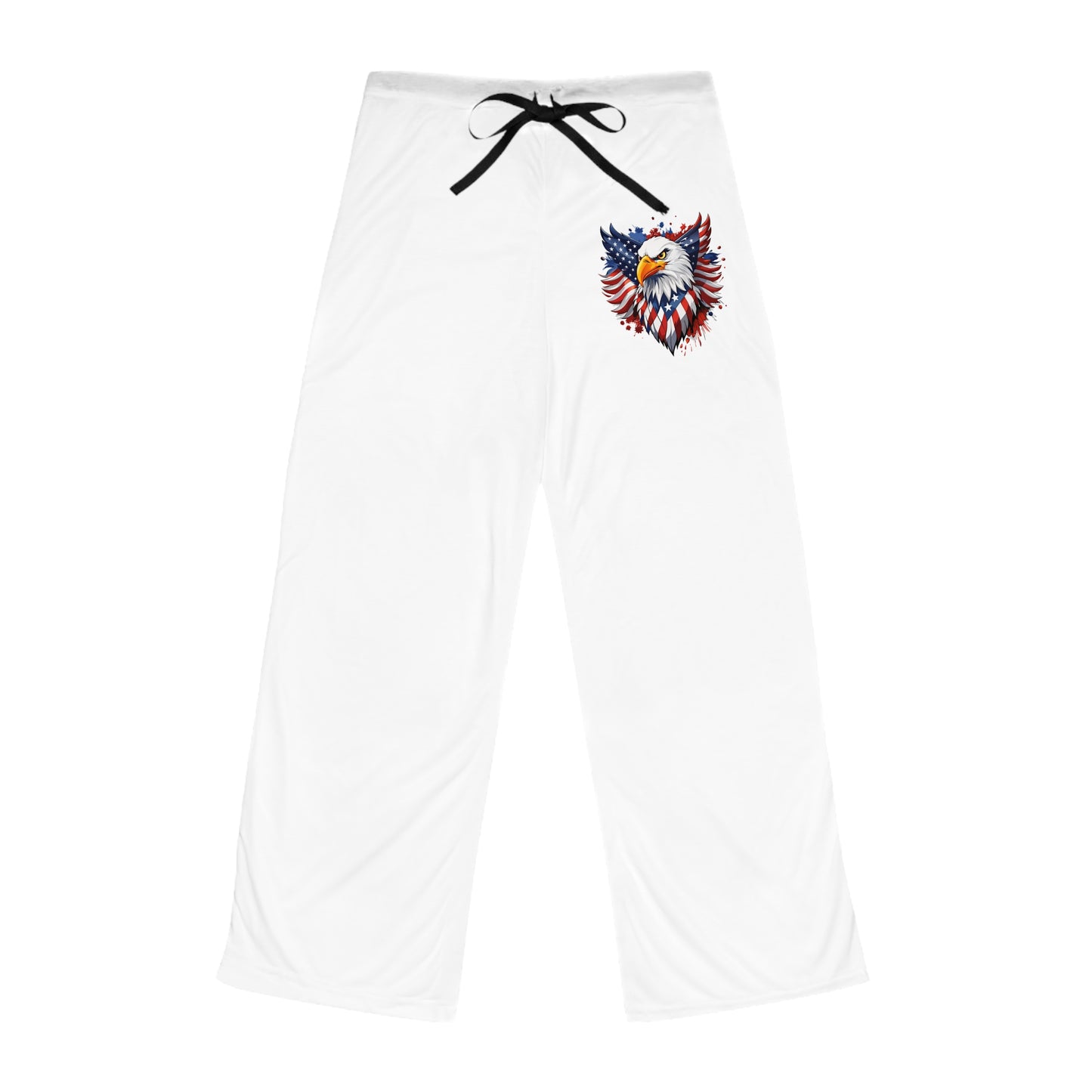 Princess Grace Patriotic Pajama Pants with Eagle Design Comfort for Independence Day and Relaxation