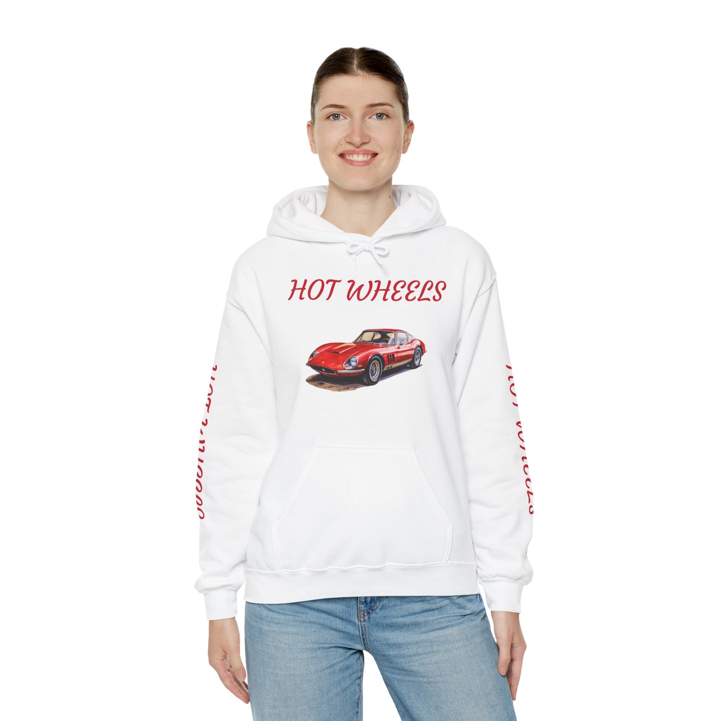 Cool Vintage Car Hoodie - Hot Wheels Design for Auto Enthusiasts