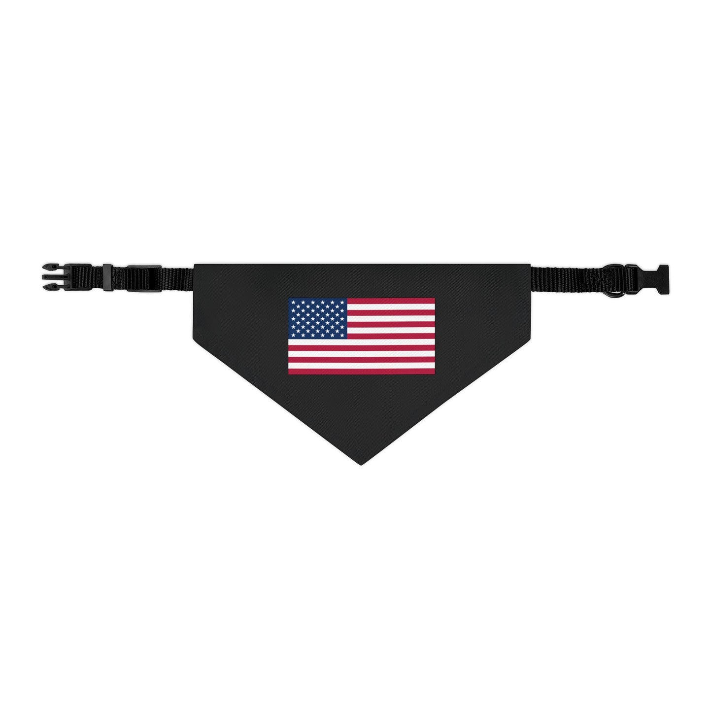 Princess Grace USA Flag Pet Bandana Collar Perfect for Patriotic Celebrations and Everyday Style